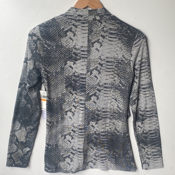 (AA4) 1.STATE Draped Top, Size Small, NWT - Picture 9 of 12